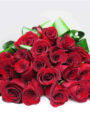 Expression of Love Flower Arrangement (18 Red Velvet Roses)
