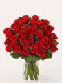 Three Dozen Red Rose Bouquet with Vase
